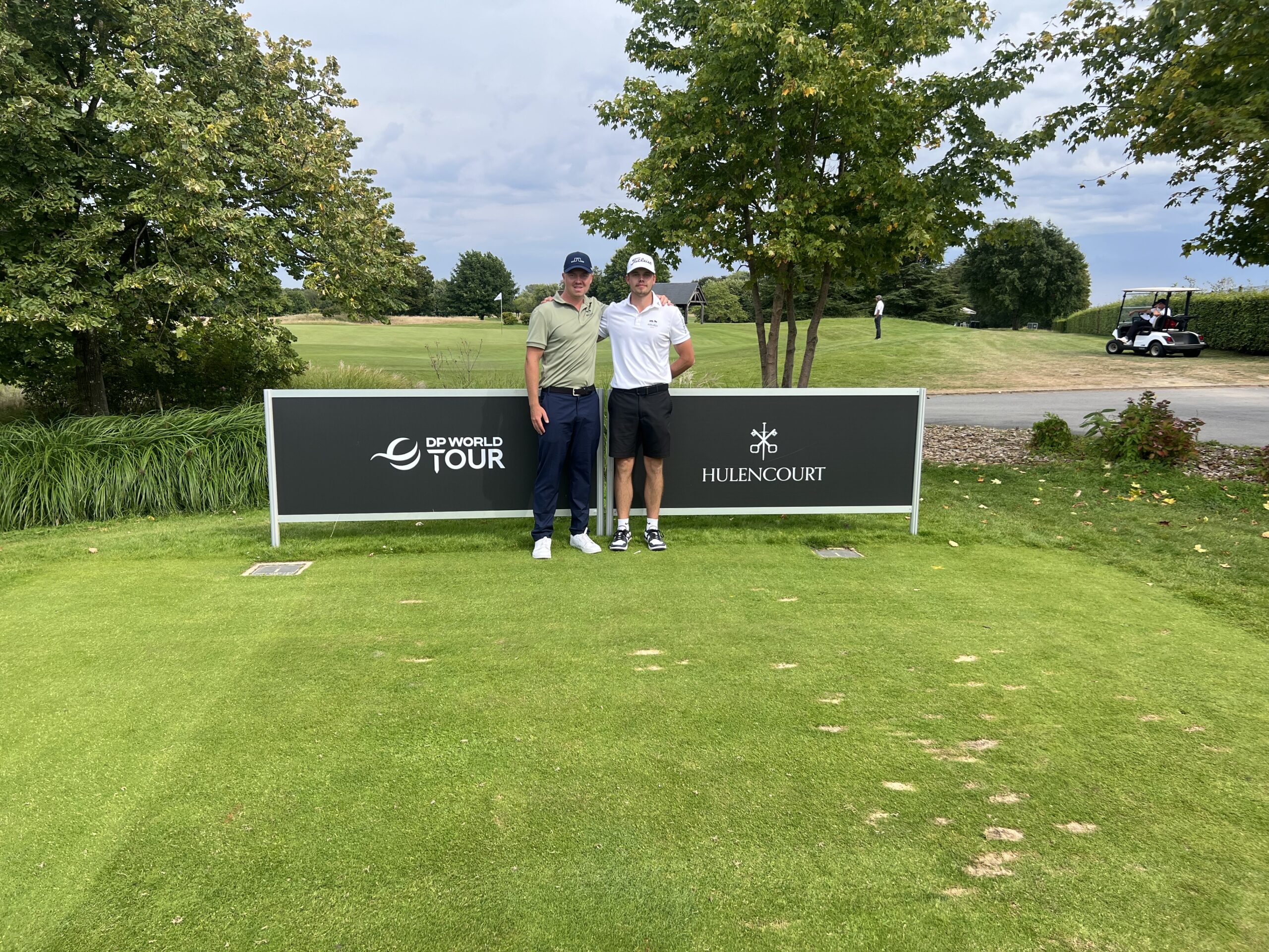 Q-School Belgias 2025: Mattias Varjun, Kevin Christopher Jegers (caddie)