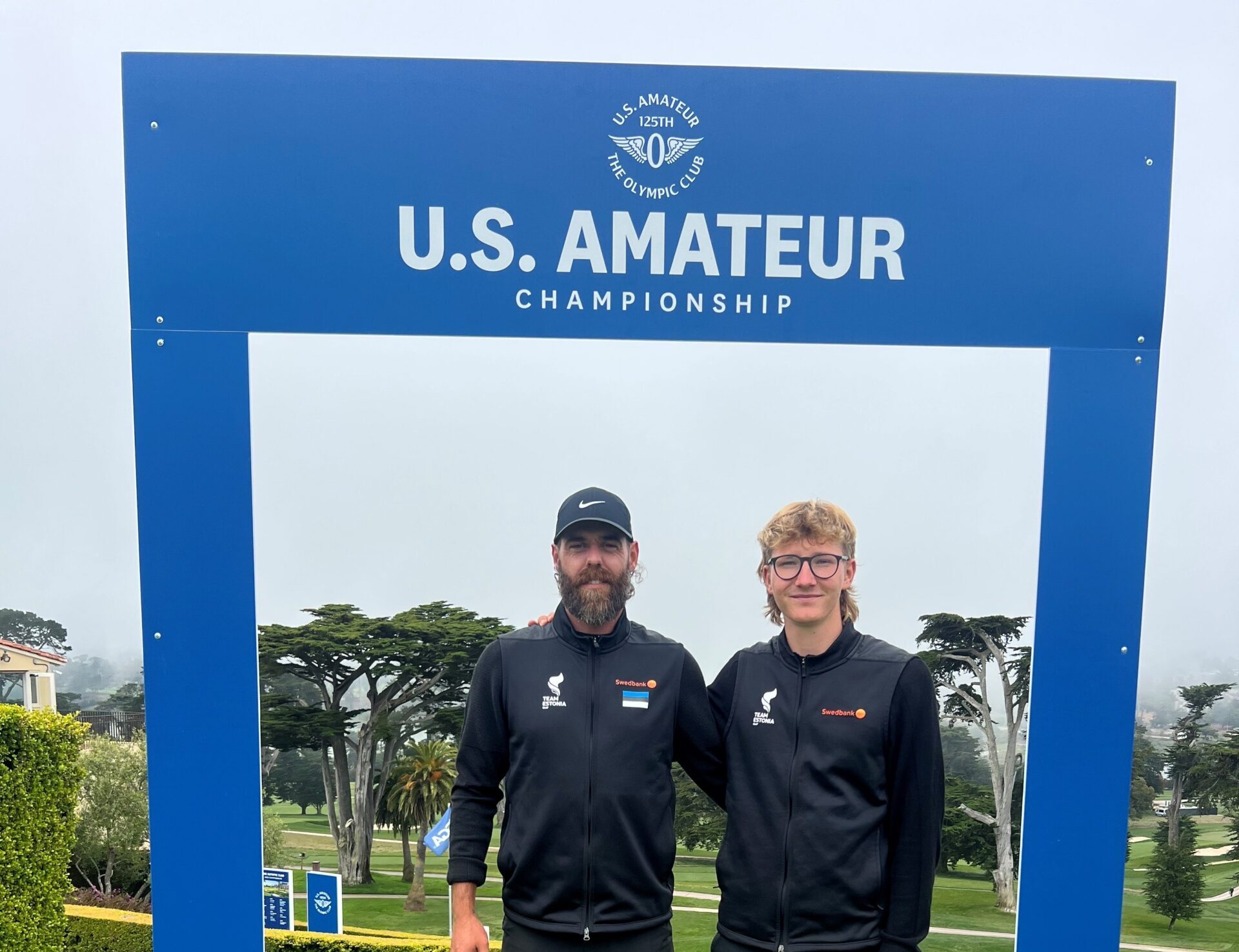 U.S. Amateur Championship 2025: Richard Teder, caddie Daniel Moss Silva