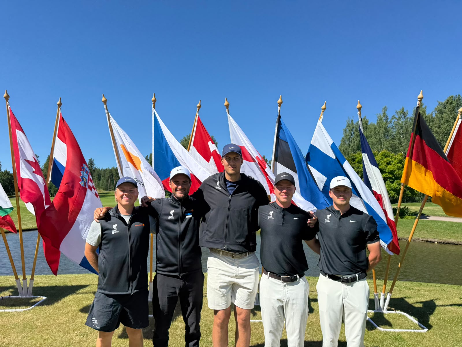 Individuaalne EM 2026: Carl Hellat, Kevin Christopher Jegers, Markus ja Mattias Varjun (kõik Niitvälja Golfiklubi). Treener Goncalo Pinto